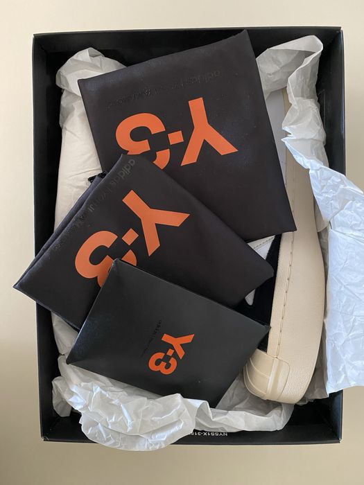 Adidas Y-3 Yohji Pro White/Blue Sneakers