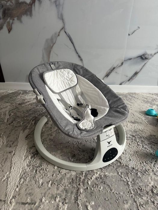 Детский шезлонг PEGAS PG2311 серый