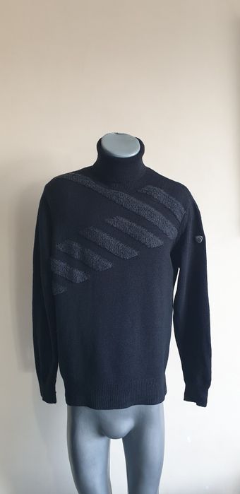 Emporio Armani EA7 Wool Knit - 50 / L  ОРИГИНАЛ! Мъжки Вълнен Поло Пул