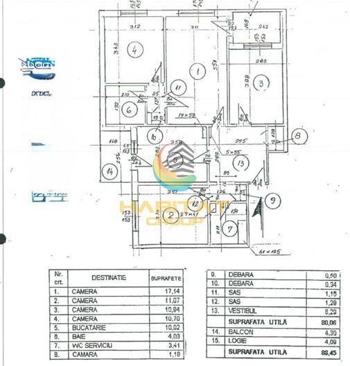Apartament 4 camere Piata Sudului