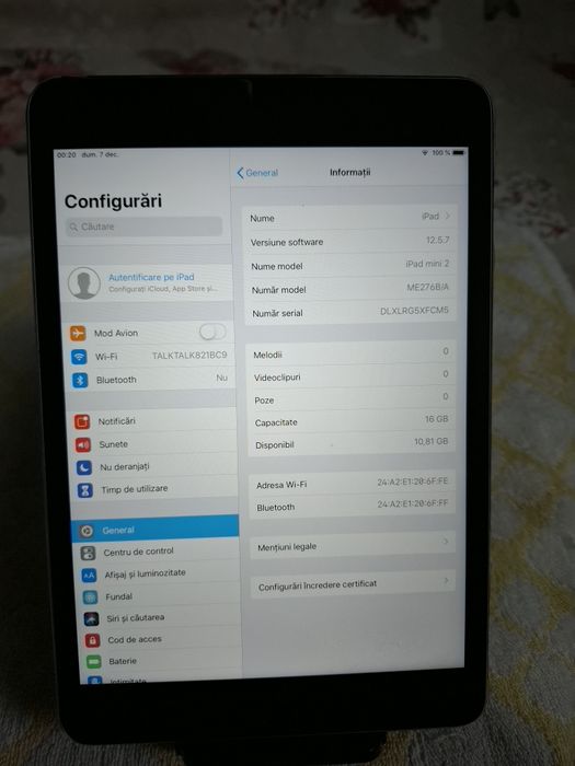 Ipad mini 2 impecabil