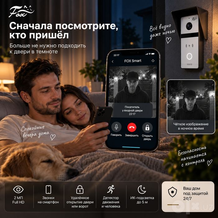 Вызывая панель домофон