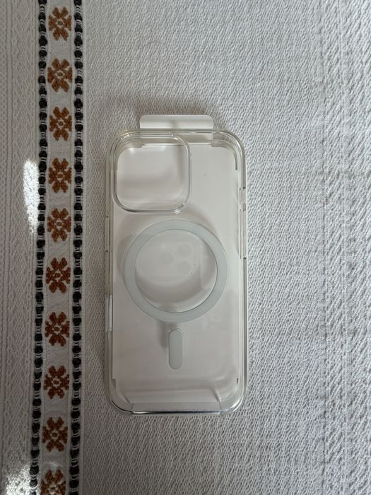 Husa originala iphone 16 pro, clear.