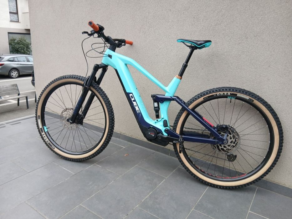 Bicicleta Electrica Full Suspension 29er Carbon CUBE Bosch CX