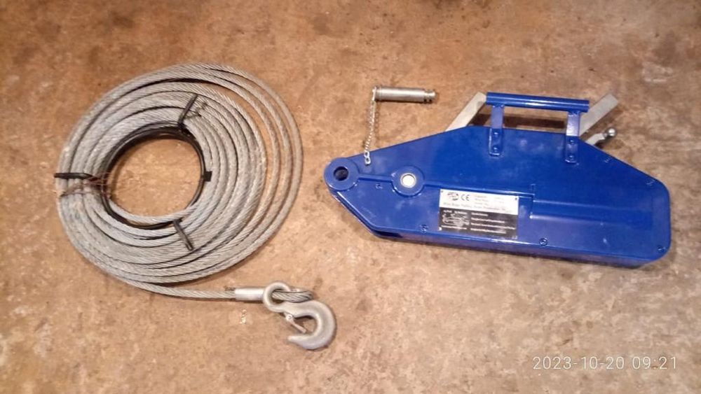 Таль на 1600кг и генератор бензиновый