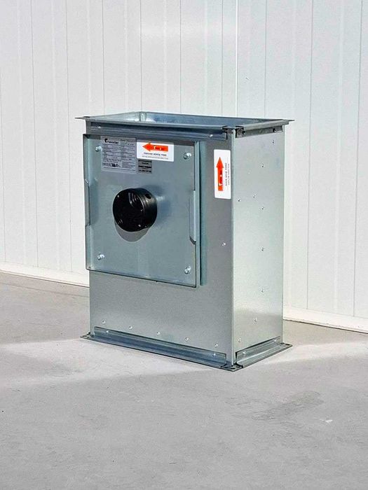 Канален вентилатор правоъгълен 400х200, Qmax 1250 m3/h