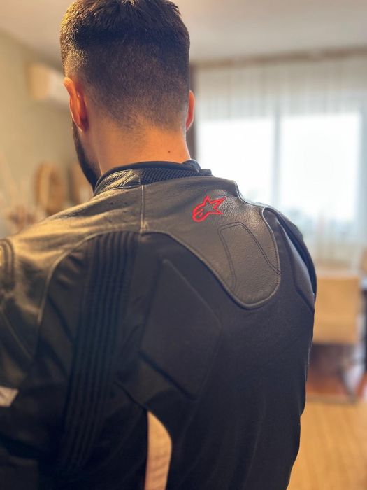 Geaca moto piele textil ALPINESTARS SP X