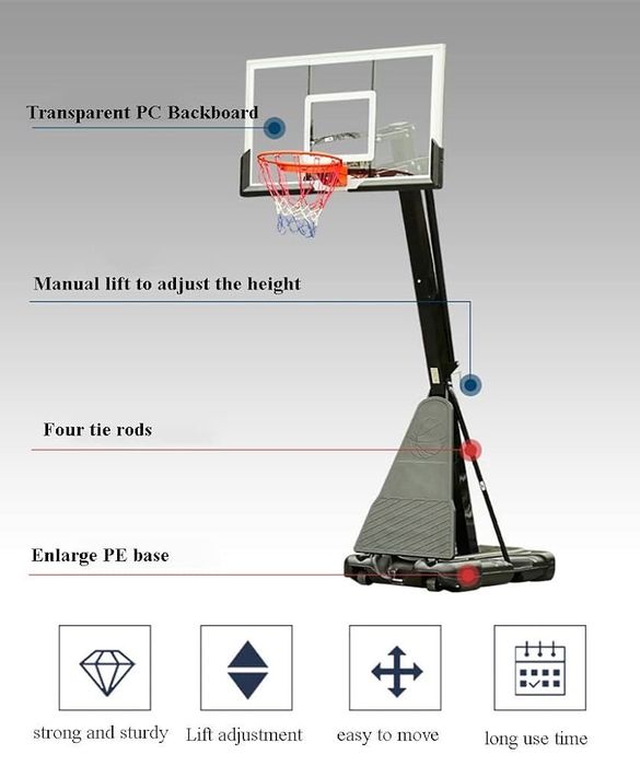 Баскетбольный стойка шит оптом