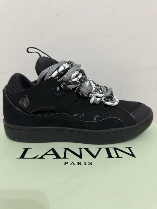 Lanvin Curb Black / Gray Full Box NOI