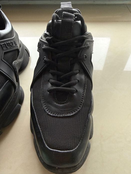 Оригинални Furla маратонки от естествена кожа