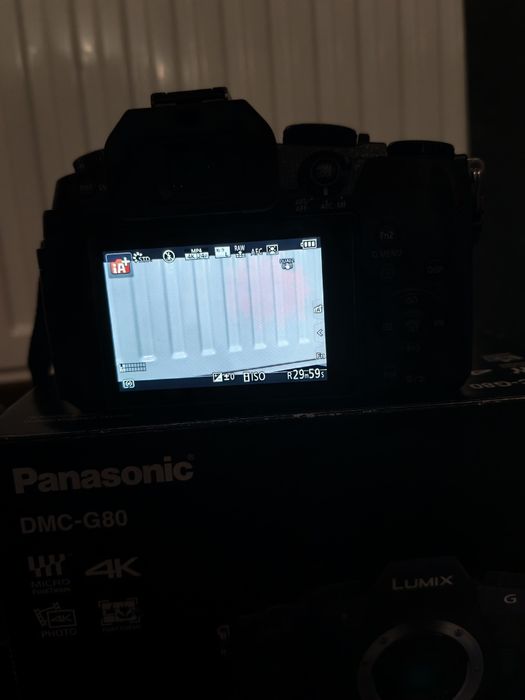 Panasonic G80 kit complet