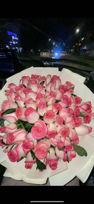 Цветы 70см 51 штук