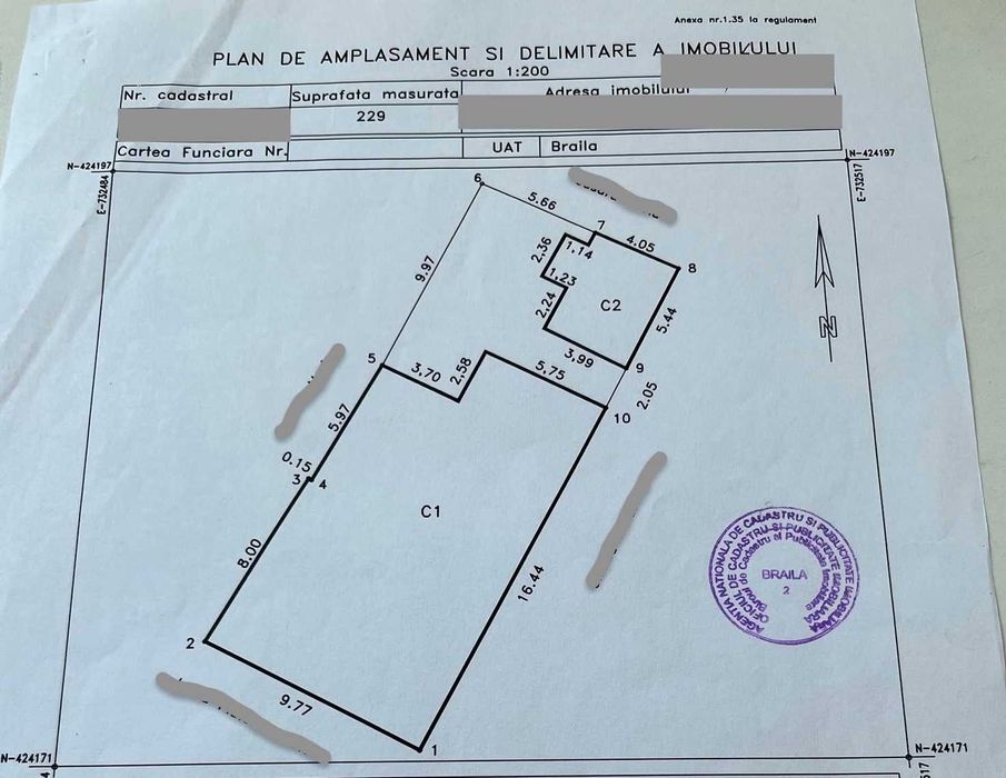 Casa din caramida cu gradina, pivnita si garaj | zona Garii, Braila