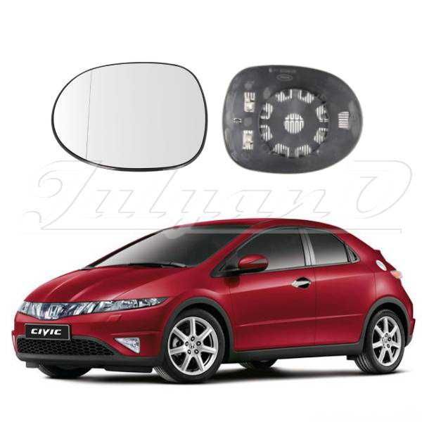 Стъкло за огледало за HONDA CIVIC VIII (05-11)