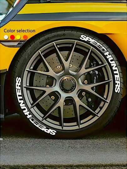 АвтоШины 3D спортивные наклейки AutoShinalar 3D sport stikerlari