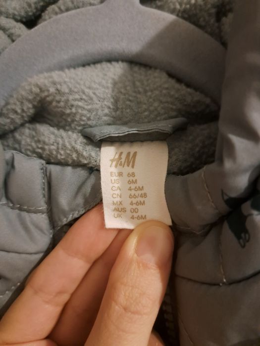 Salopeta / Combinezon iarna bebe H&M - 68