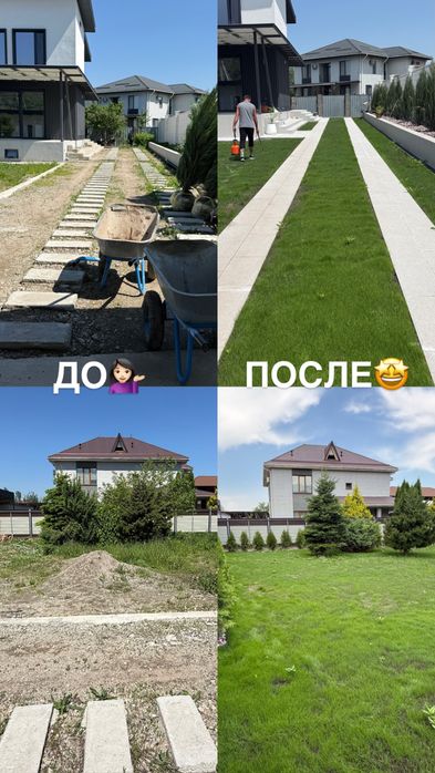 Благоустройство и озеленение территории