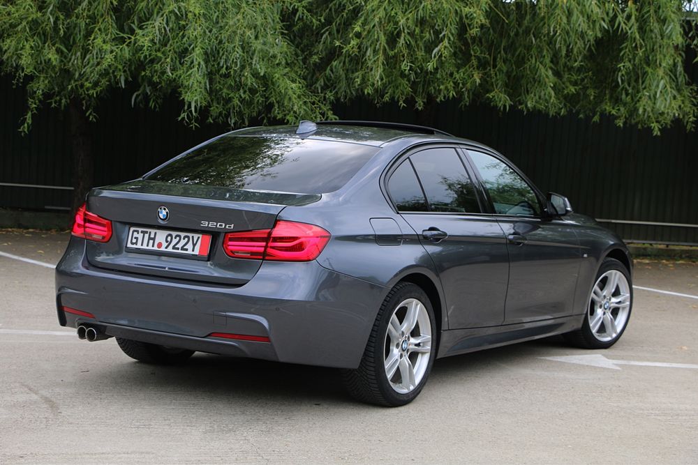 BMW F30 / Seria 3 / 320d/ 190CP / LCI / MPachet / Trapa / Alcantara / Line Assist / Full led