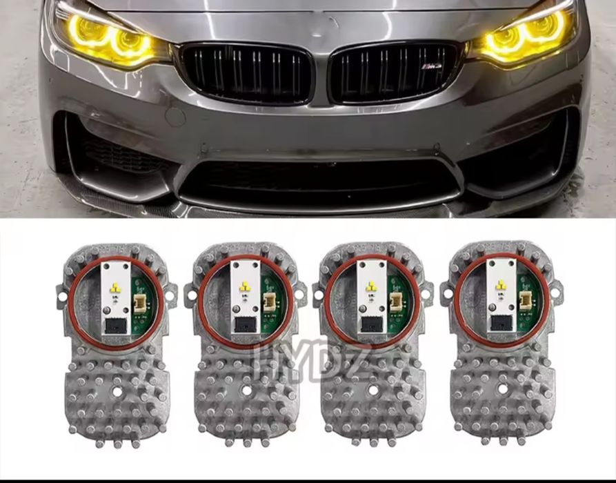Angel Eyes DRL Galben Lemon BMW Seria 3 4 6 X E92 E93 F80 F32 F06 F25