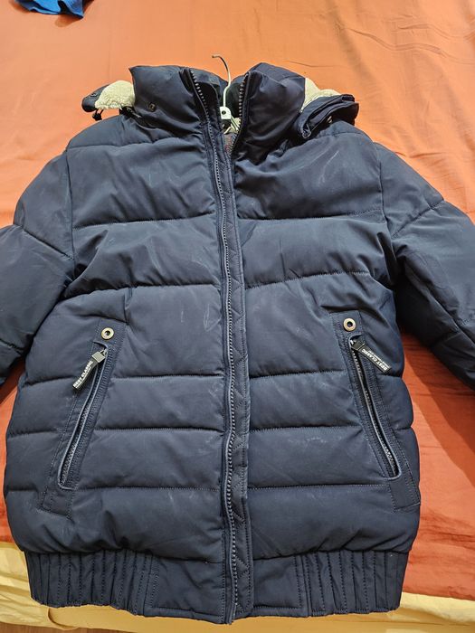 Зимняя чёрная куртка