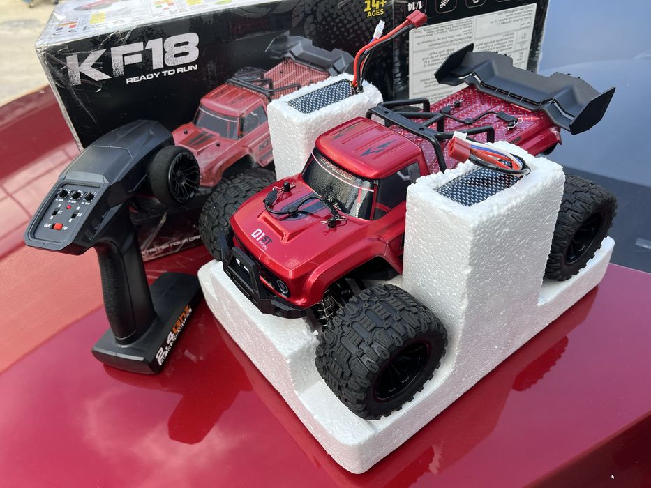 RC количка за Възрастни, 1:16 развиваща до 80км ч.