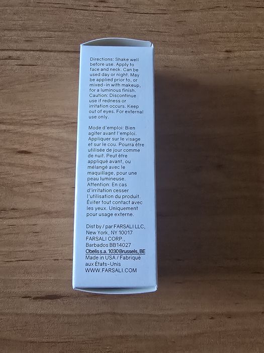 Farsali Rose Gold Elixir крем/олио