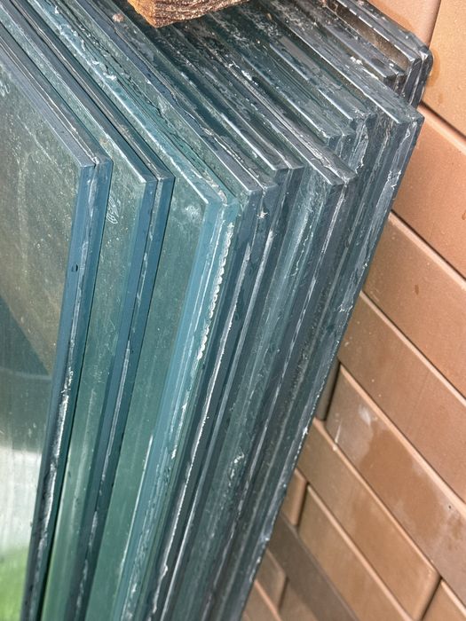 Перила каленное стекло