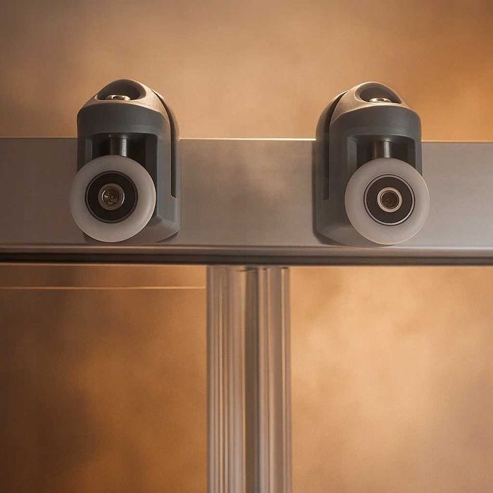 Set 8 role pentru cabina de dus universale sistem dublu si simplu 24mm