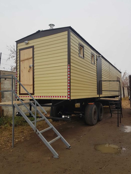 Вагон на шасси,на колёсах - Прицепы Костанай на Olx