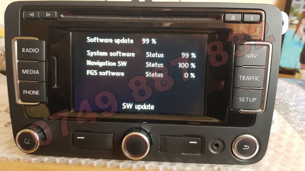 Update soft si harti pt RNS 310 vw,sk,seat-full europa