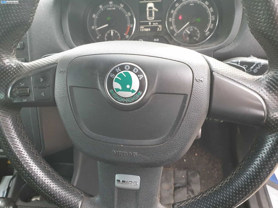 Airbag de pe Volan 3 Spite Skoda Fabia 2 2007 - 2014 [K7631]