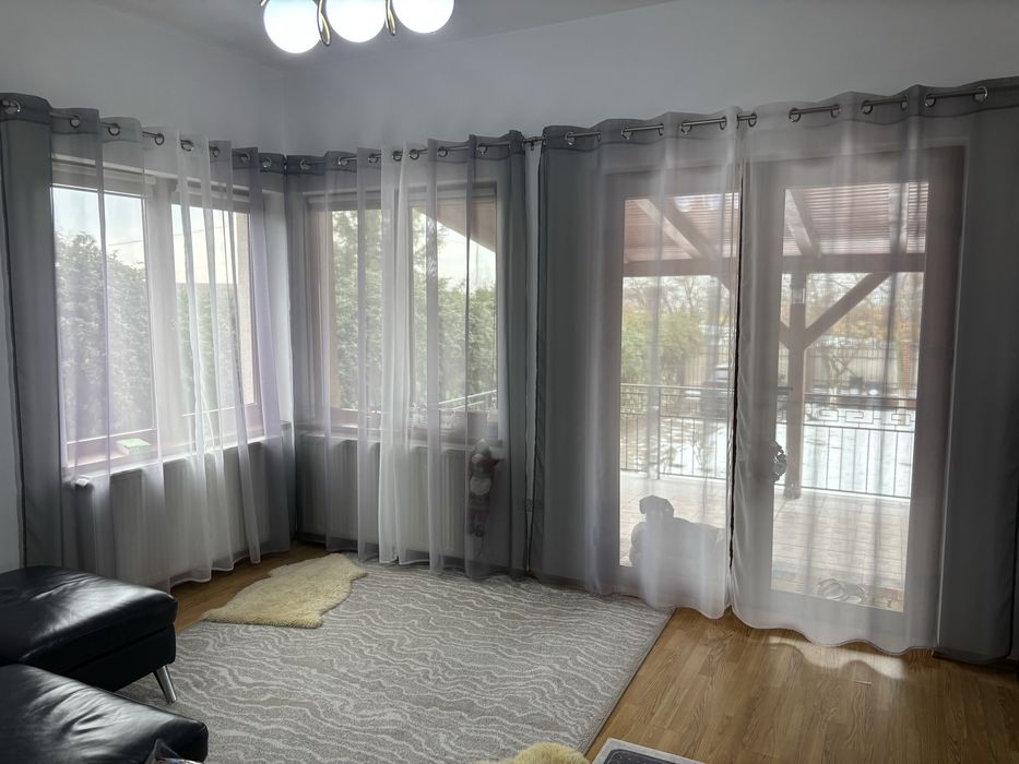 Perdele si galerii de inox, stare excelenta