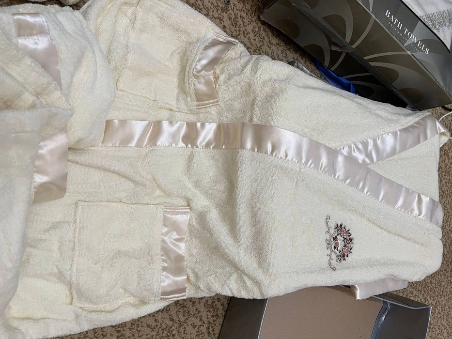 Банный халат женской