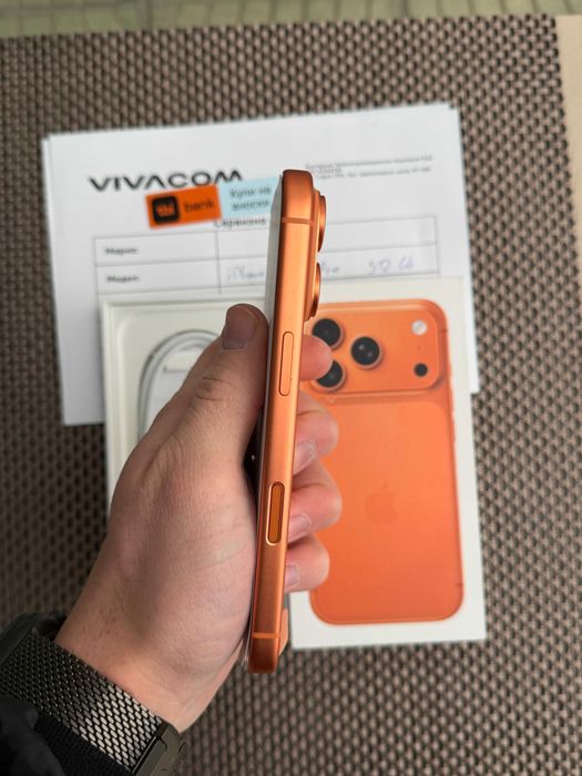 НОВ! 512gb! 24мес гар! iPhone 17 Pro Лизинг от 49€ /мес Cosmic orange