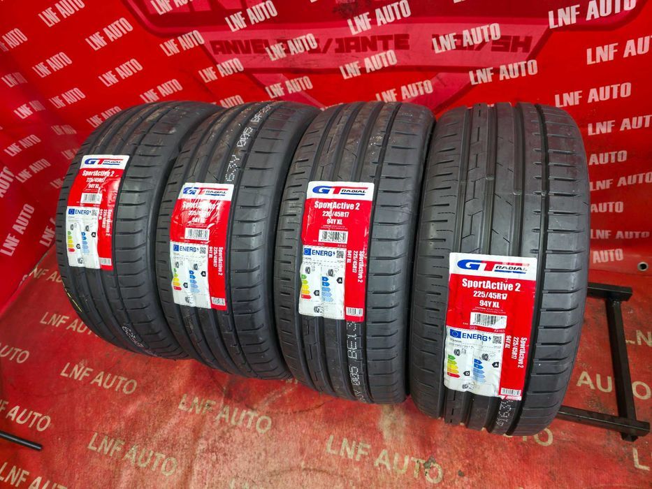 4 Anvelope de VARA - 225/45/17 - GTRADIAL - NOU - DOT 2023 ! SUPER PRET !