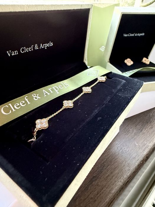 Cercei, brățară Van Cleef