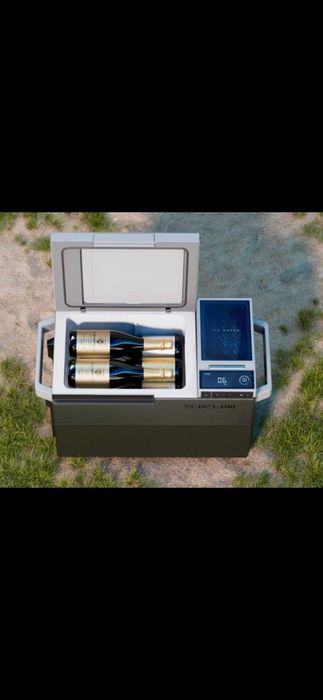 Frigider auto EcoFlow Glacier, 38L, masina cuburi de gheata, WiFi-App