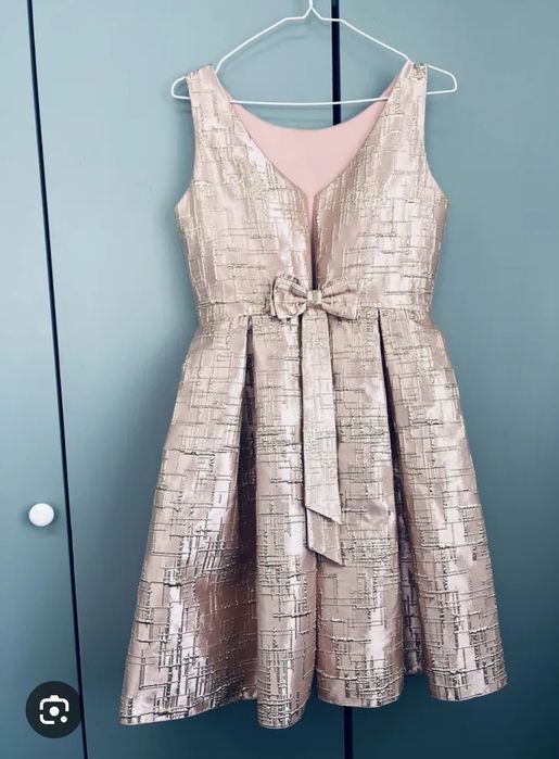Рокля Юнона розово злато