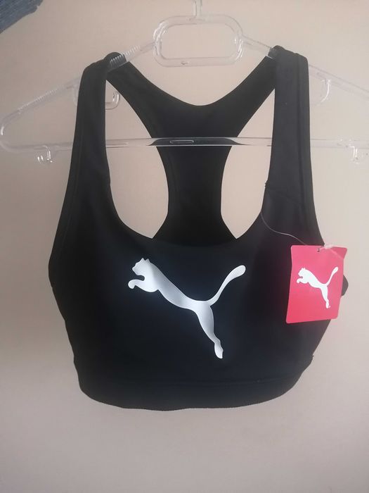 Дамско бюстие Puma оригинално PWRSHAPE Forever, Black, S