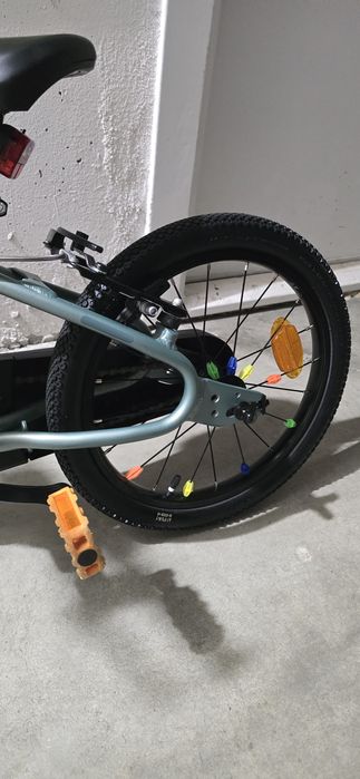 Bicicleta 16 inch 4-6 ani Discover 900 Verde copii