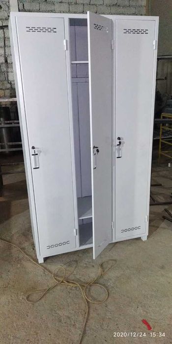 гардеробный металлический шкаф/темир шкафлар