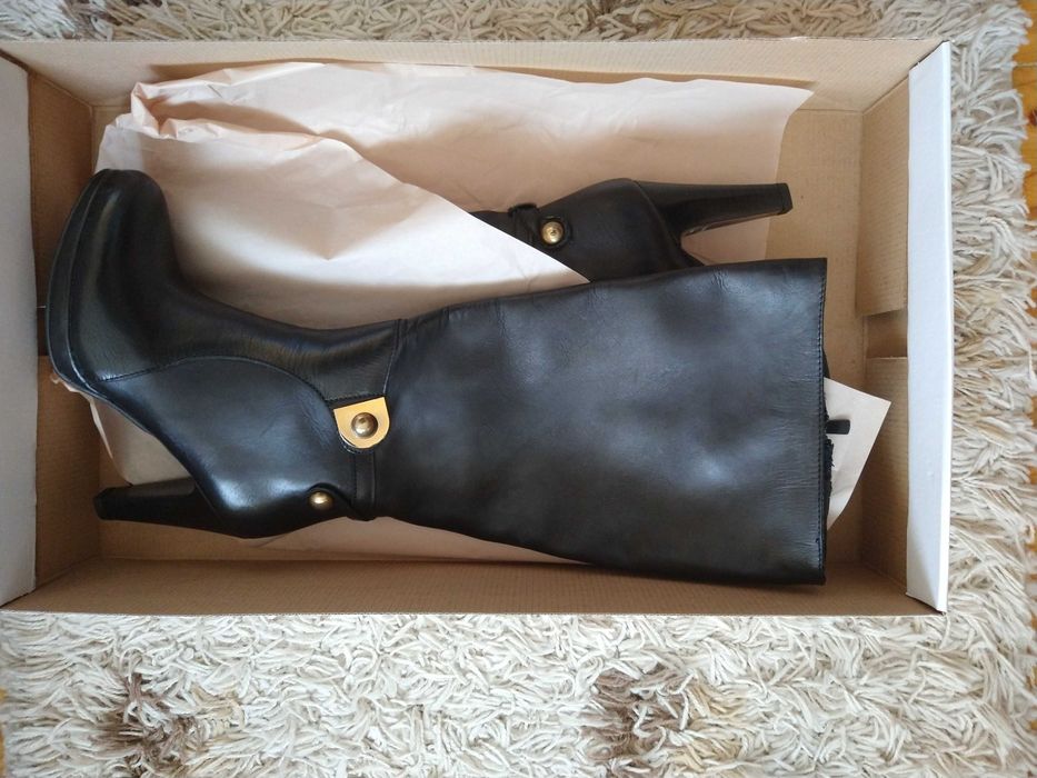 Нови естествена кожа ботуши