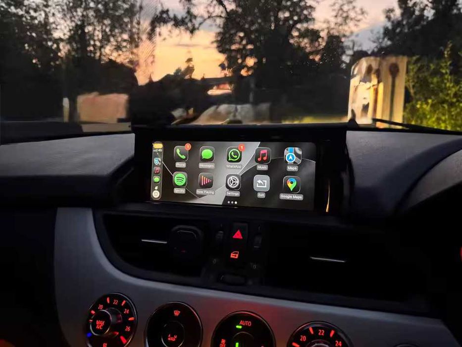 Гаранция! Висококачествен Carplay и Android Auto за BMW CIC E90 F10