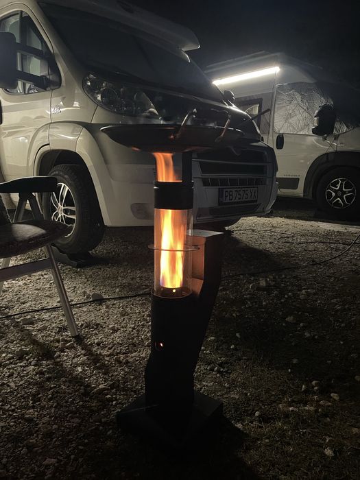 Дубайска камина  на пелети