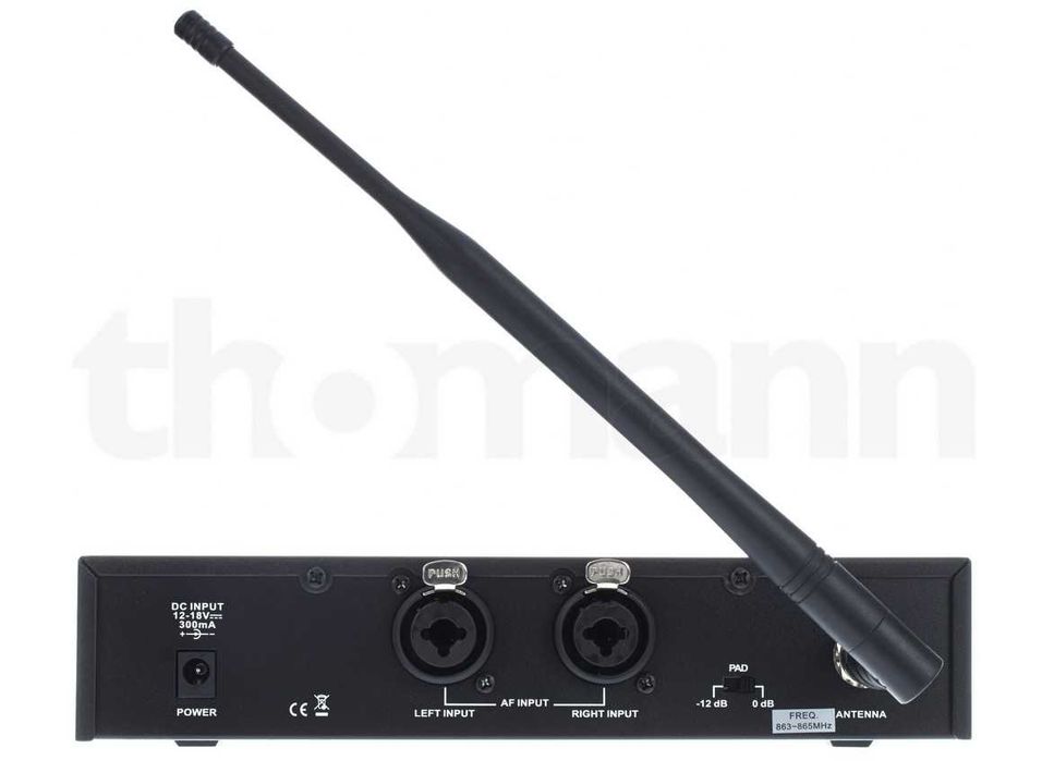 Sistem Wireless In-Ear UHF the t.bone IEM 100 - 863 Mhz