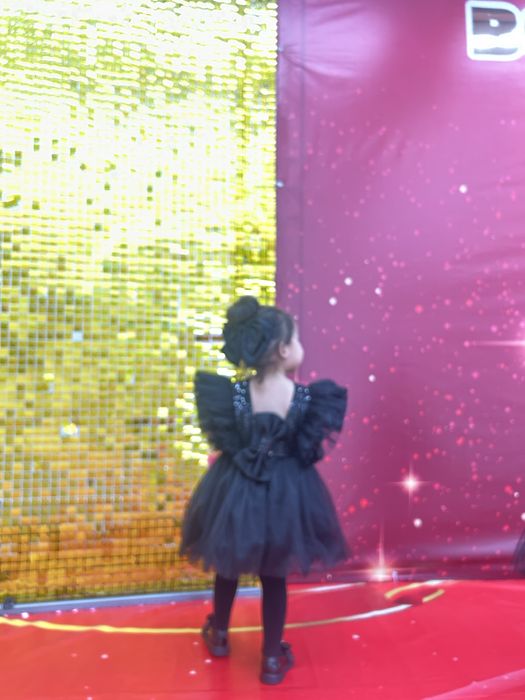 Детское пышное вечернее платье