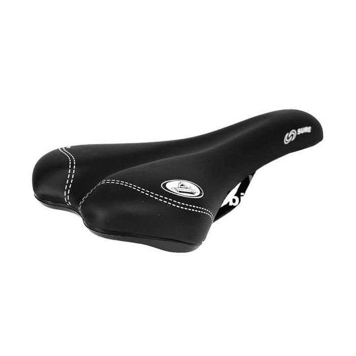 Седалка за велосипед Selle Monte Grappa Sure, черна, Made in Italy