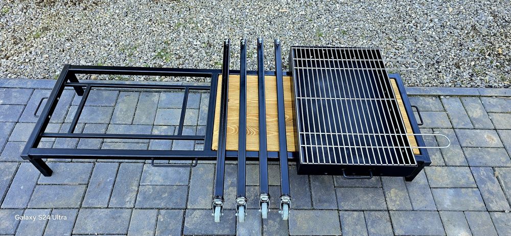 Gratar reglabil și demontabil