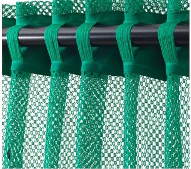 Тюль зеленая Икеа