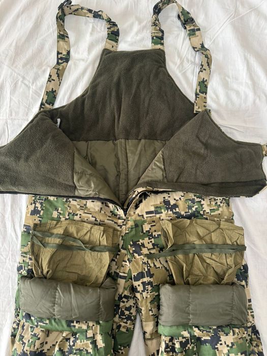 Военный комбинезон зимний